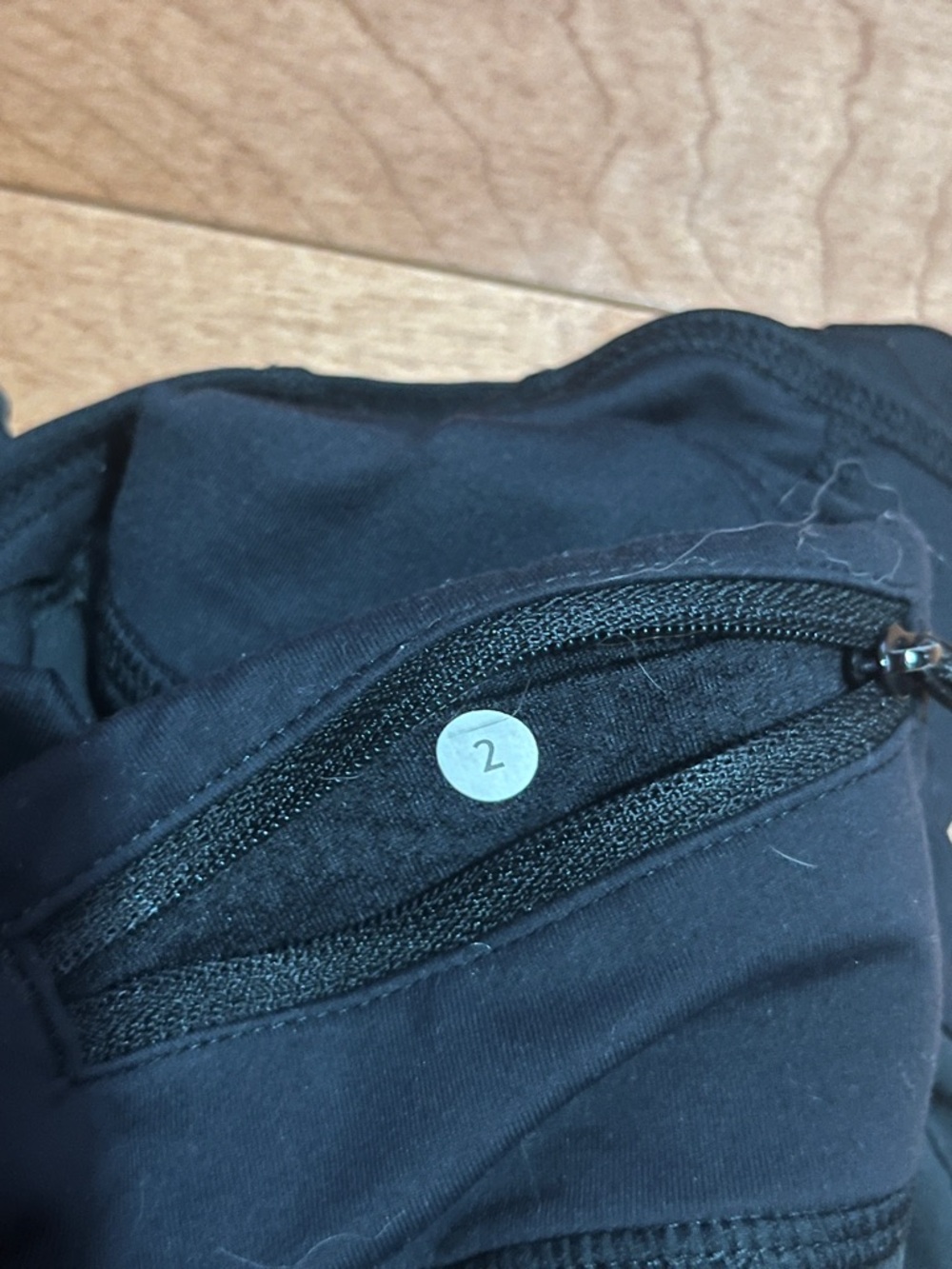 lululemon athletica Black Athletic Running Shorts - Picture 2 of 2